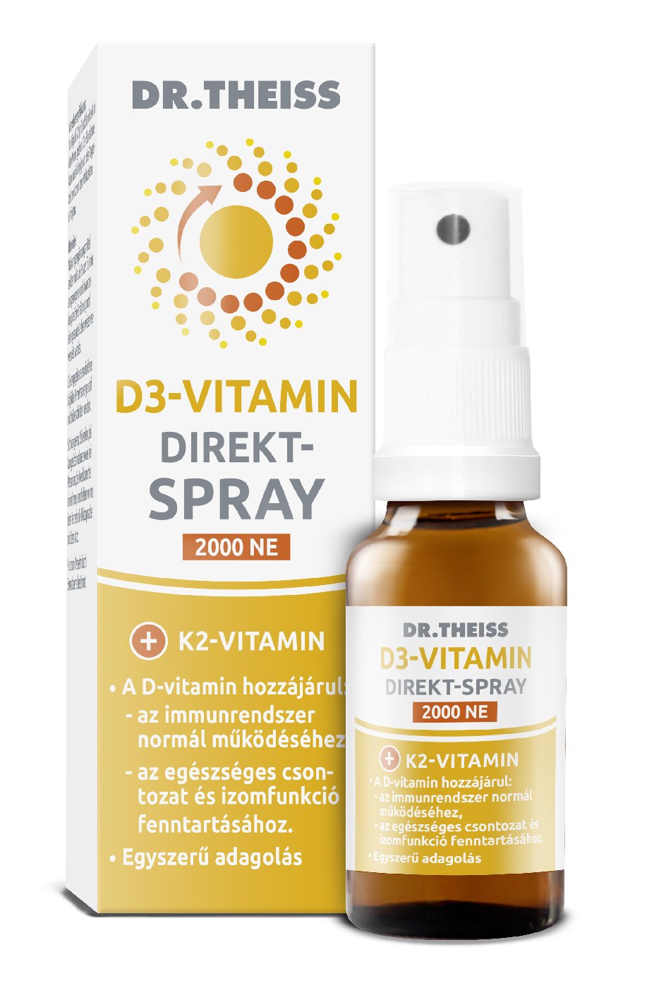 Dr.Theiss vitamín D3 priamy sprej 2000 ne 20 ml - 86550