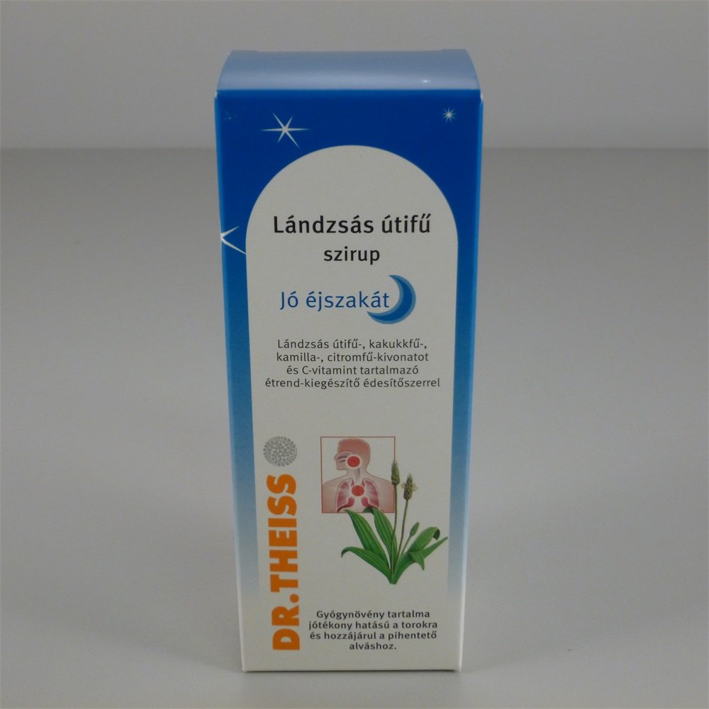Dr.Theiss Tekutý sirup zo skorocela kopijovitého na dobrú noc  100 ml - 29165
