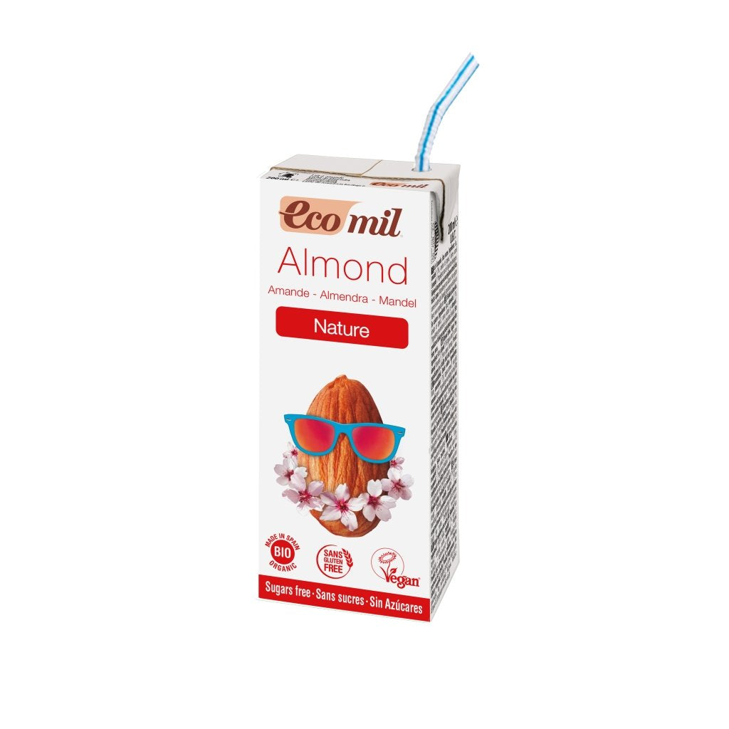 Ecomil organický mandľový nápoj bez pridaného sladidla 200 ml - 83239