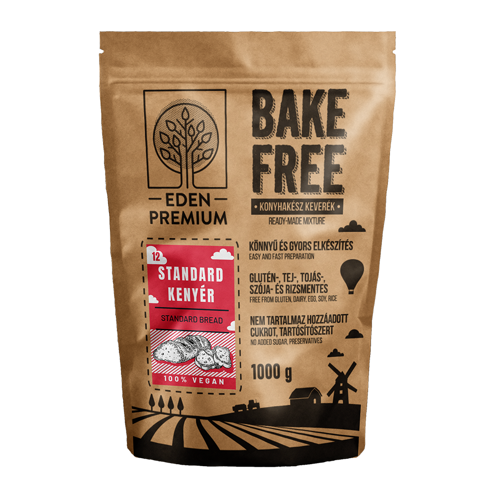 Eden premium bake free štandardná chlebová múka 1000 g - 94699