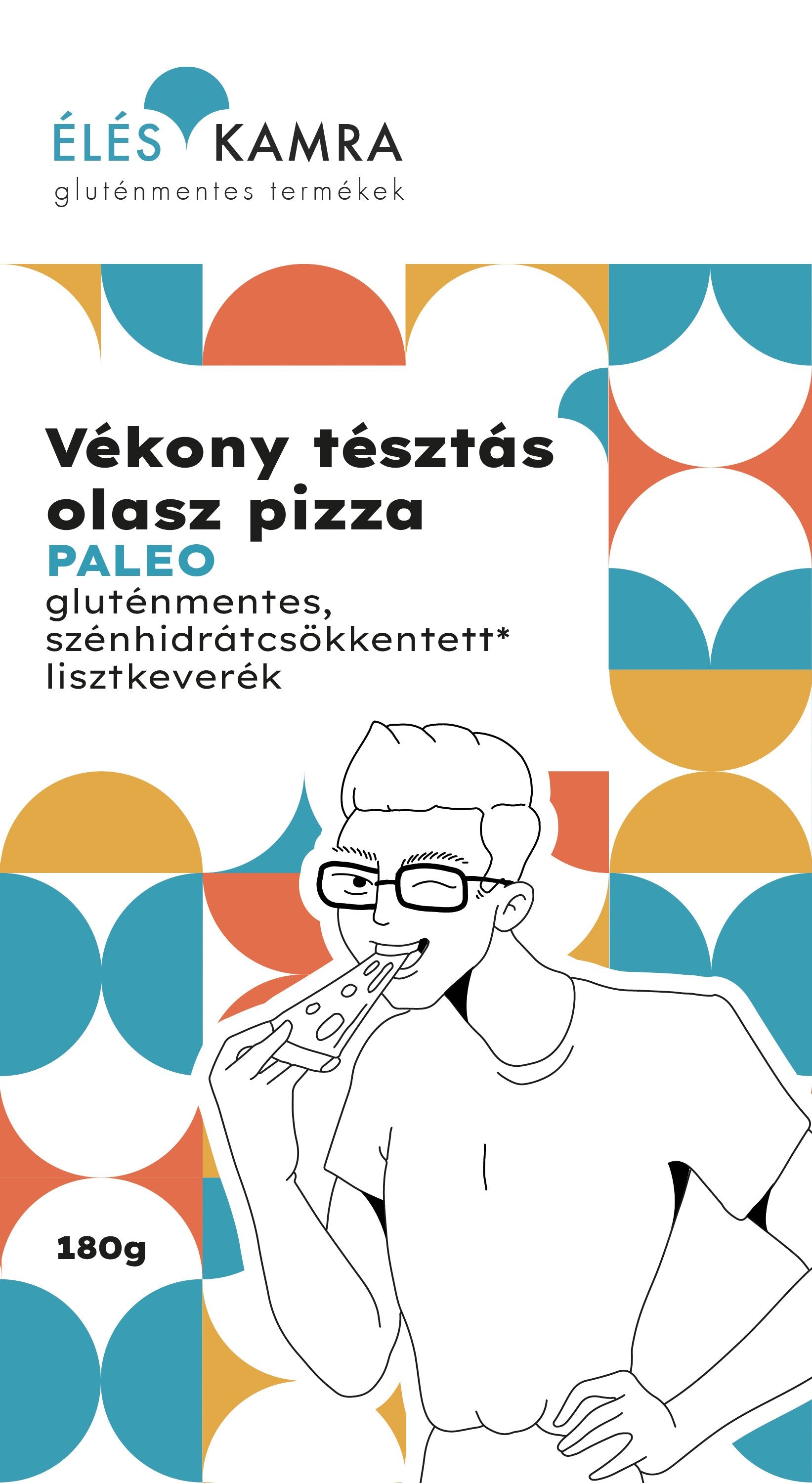 Living room zmes talianskej múky na pizzu s tenkou kôrkou 180 g - 53405