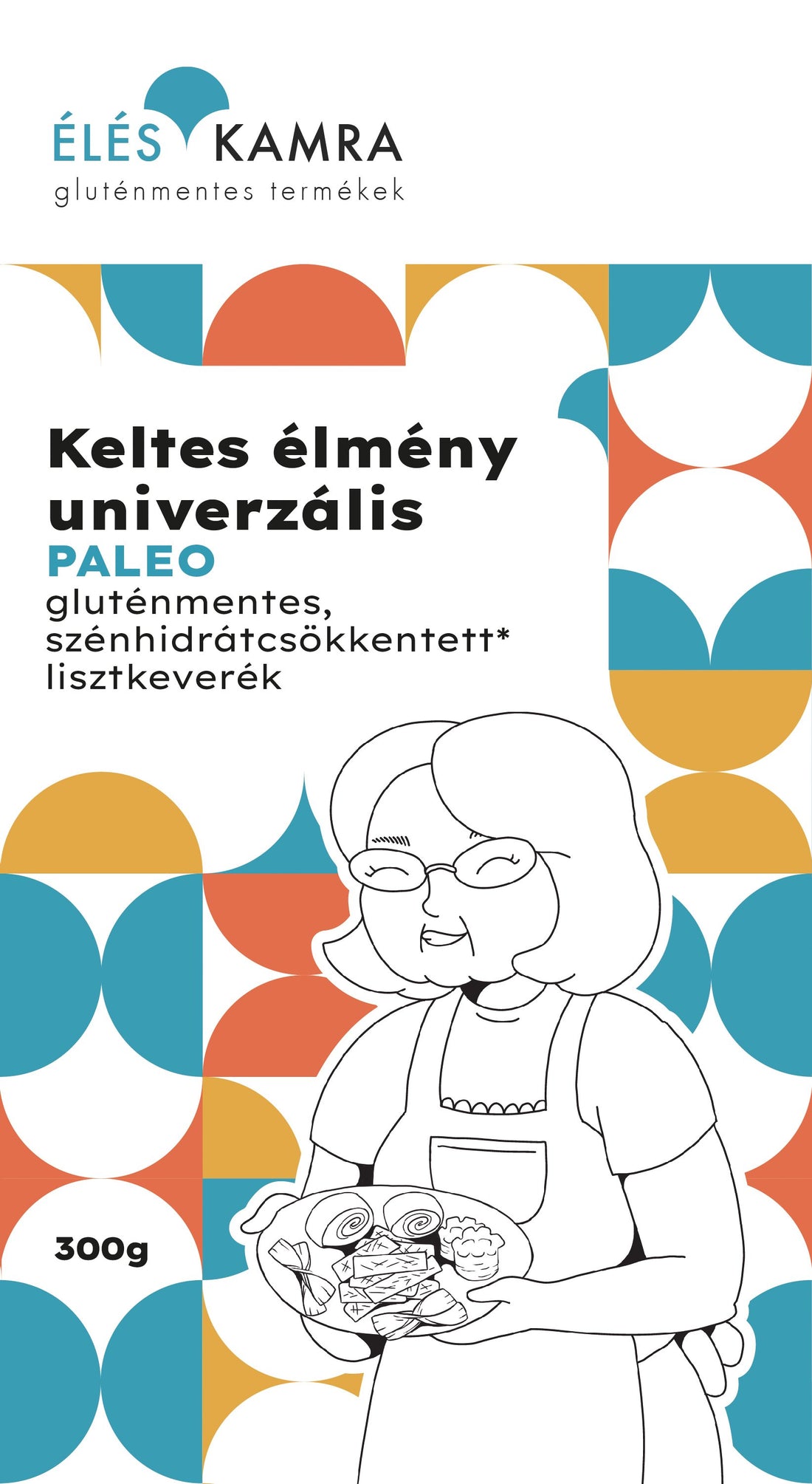 Culinary experience univerzálna zmes múky so zníženým obsahom sacharidov 300 g - 53407