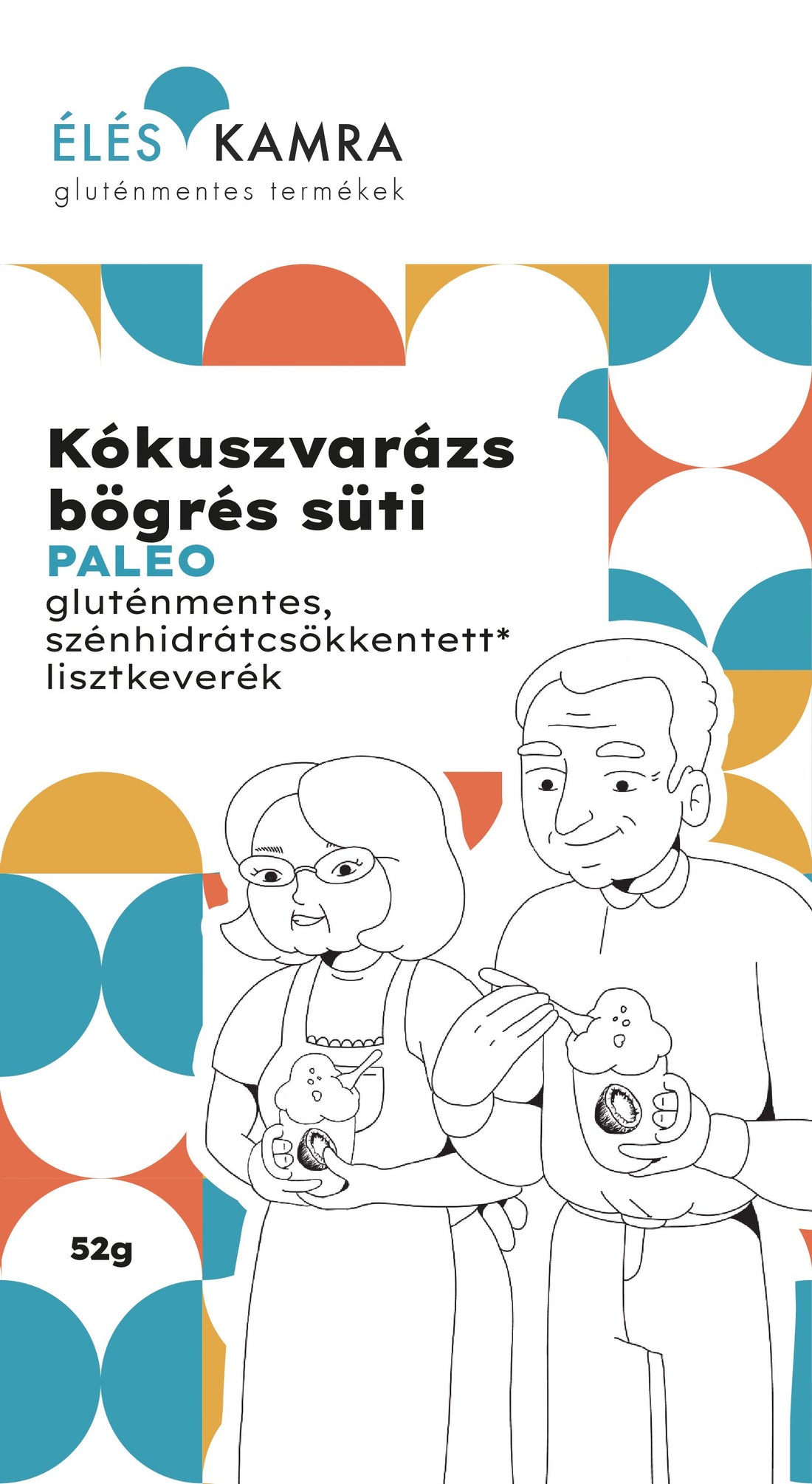 Kokosová magická paleo zmes na koláčiky 52 g - 53393