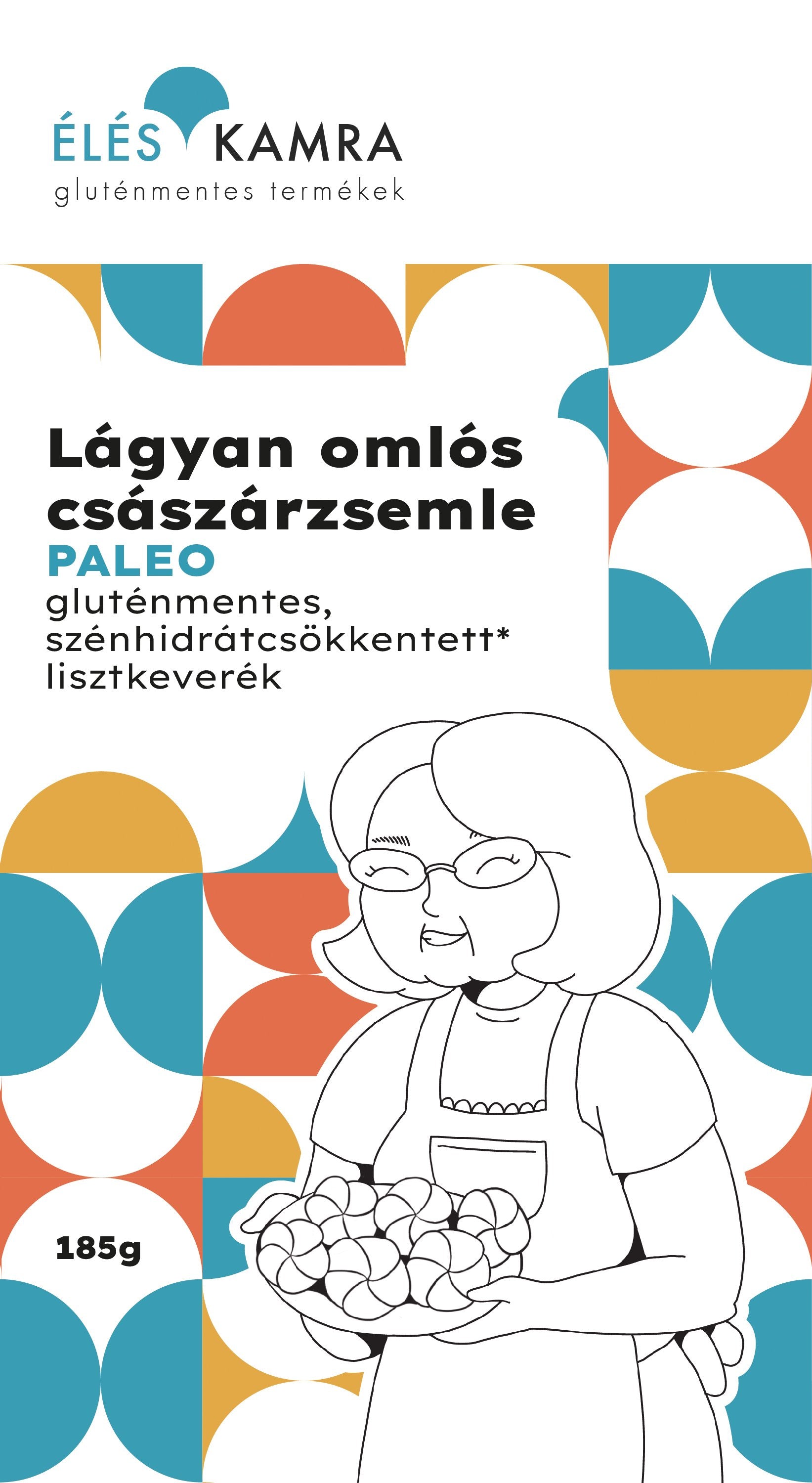 Pantry paleo jemne drobivé Caesar rolky zmes múky so zníženým obsahom sacharidov 185 g - 53397