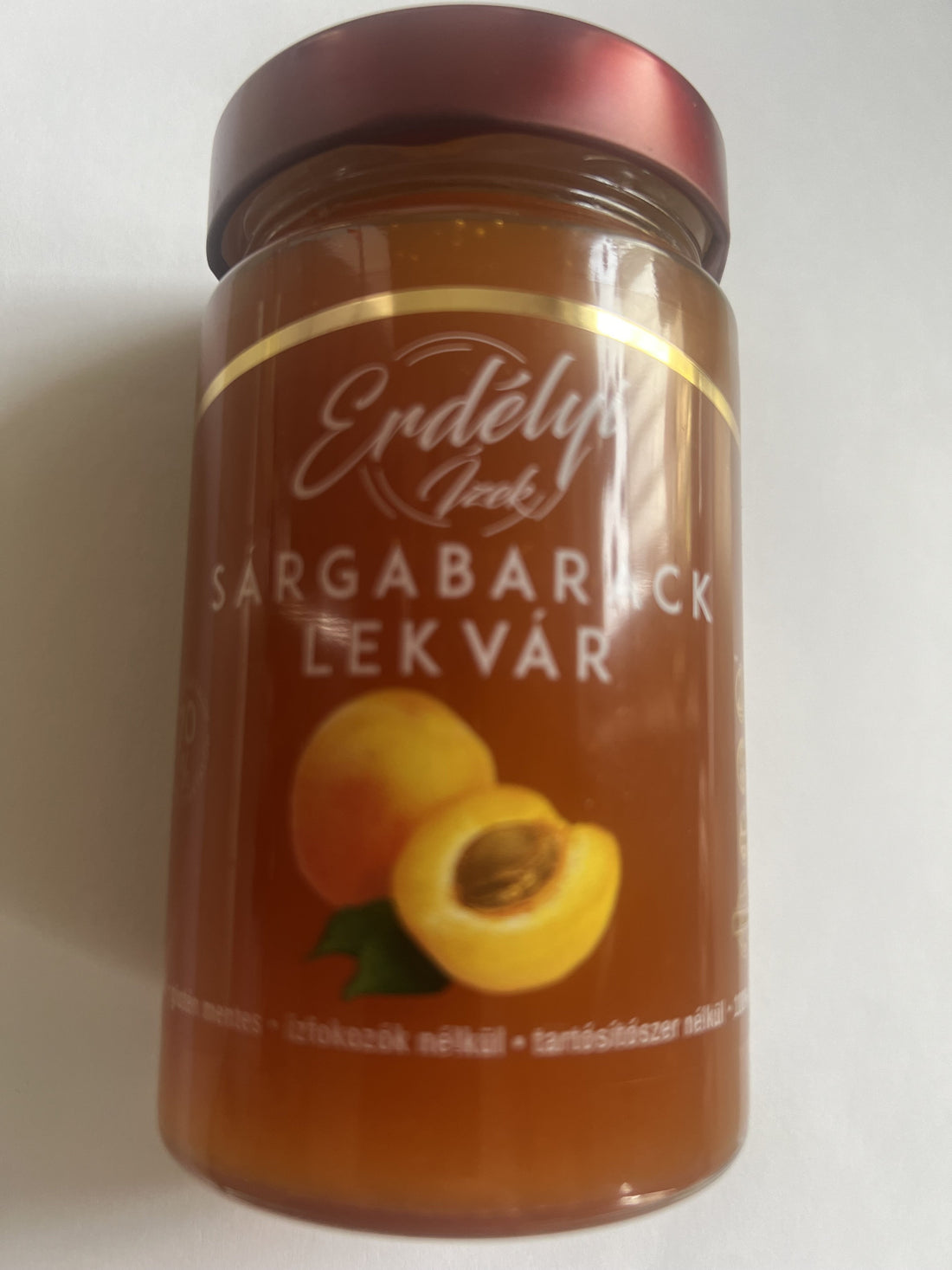 Erdélyi Ízek bezlepkový marhuľový džem 70% 370 g - 96278