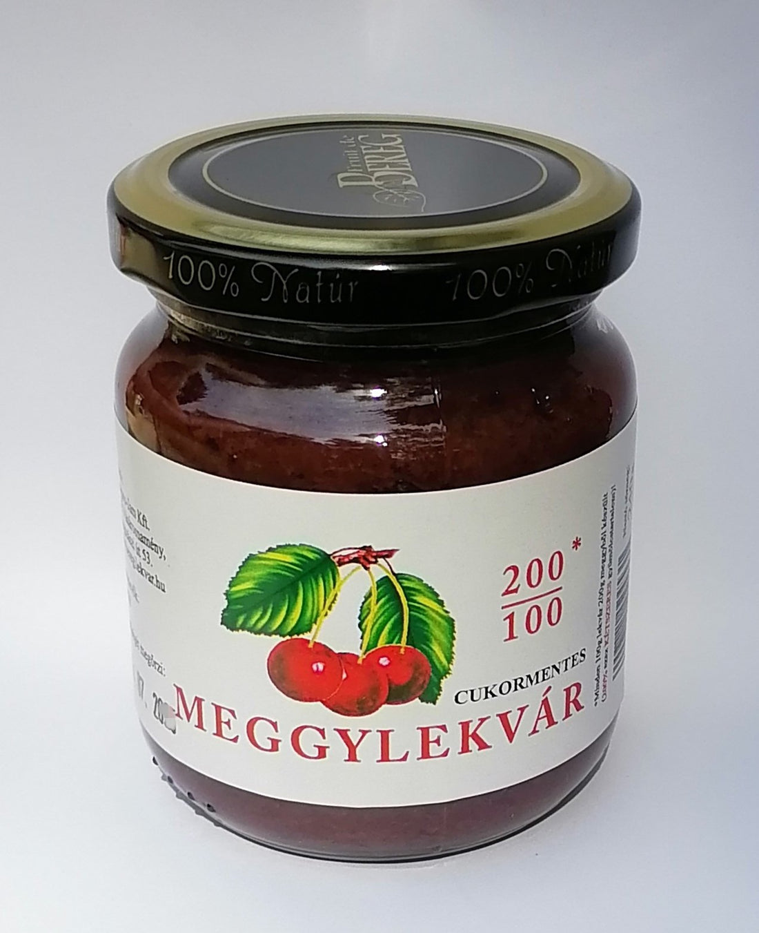 Originálny višňový džem bez cukru Satu Mare 240 g - 93934