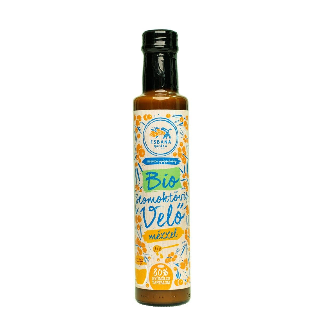Esbana organická rakytníková drť s medom 250 ml - 96522