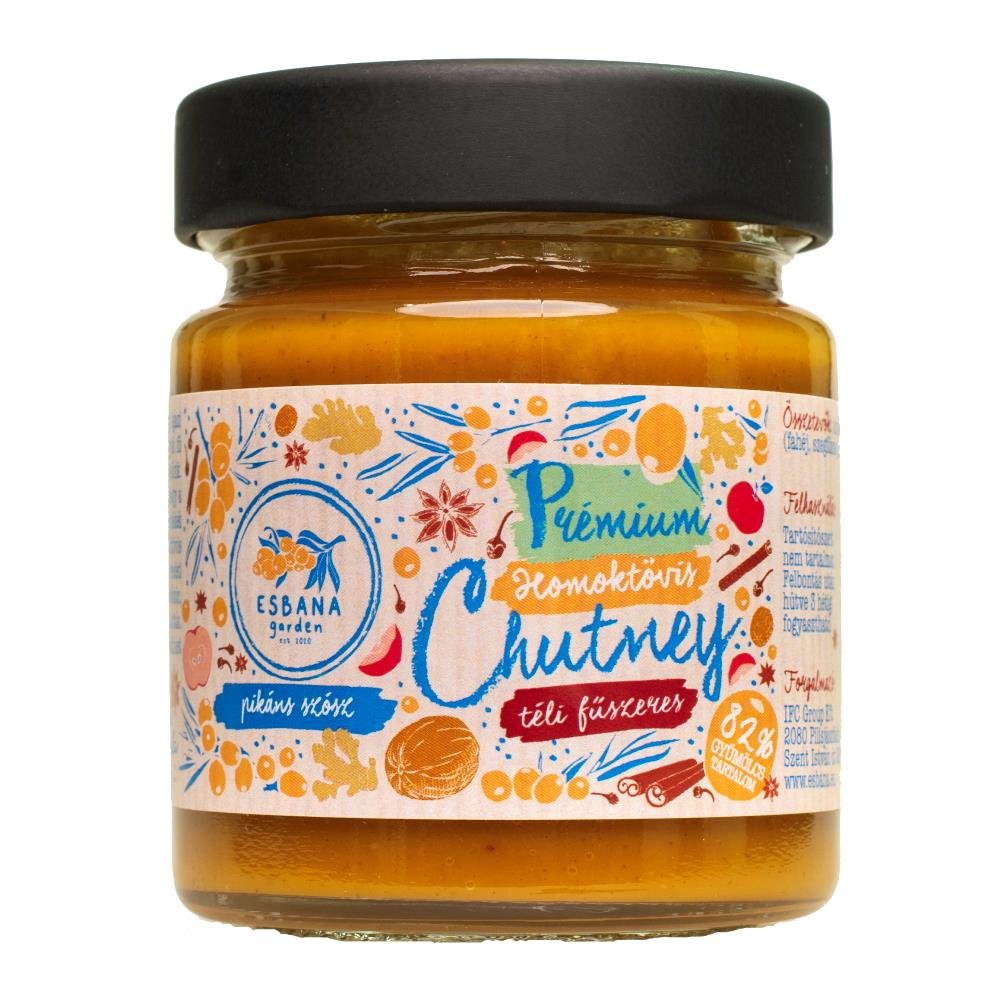 Esbana prémiové rakytníkové čatní so zimným korením 190 g - 94685