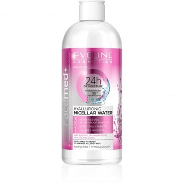 Eveline facemed hyalurónová micelárna voda na tvár 400 ml - 53100