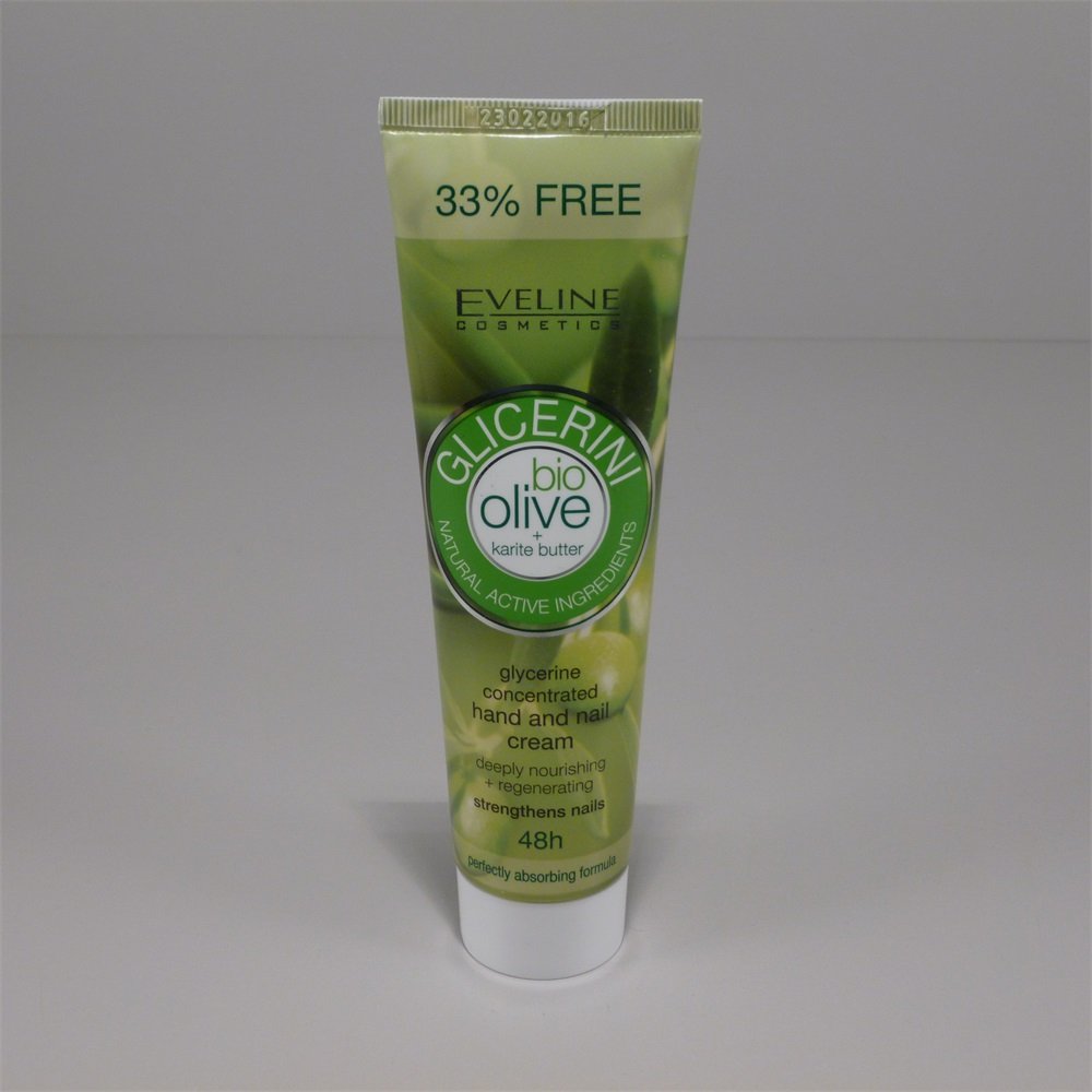 Eveline glycerínový krém na ruky a nechty s olivovým olejom 100 ml - 38732