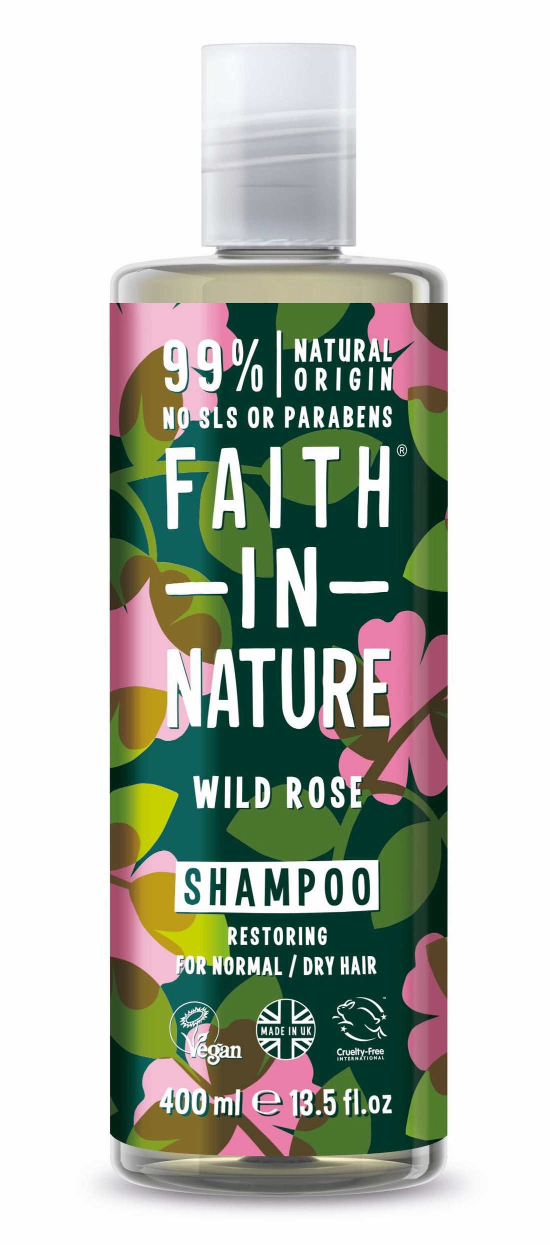 Faith in nature šampón s divokou ružou 400 ml - 83412