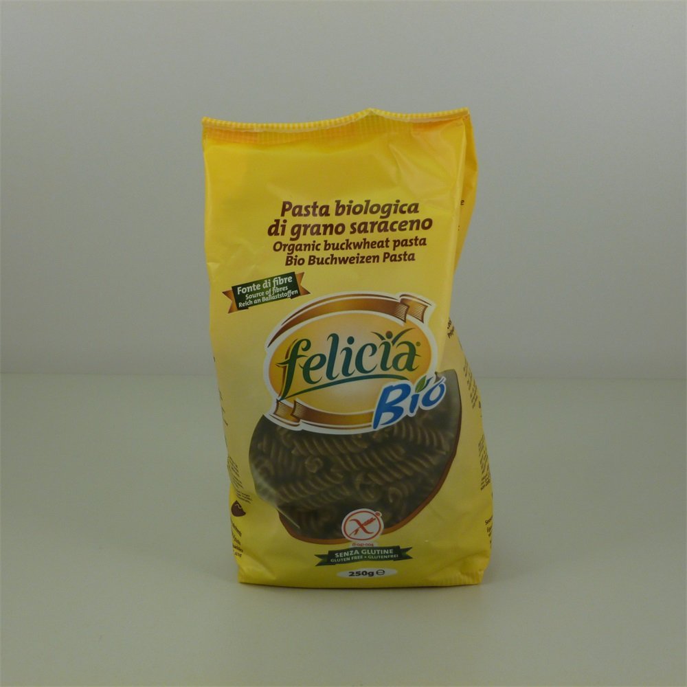 Felicia organické bezlepkové pohánkové cestoviny fussili 250 g - 46262