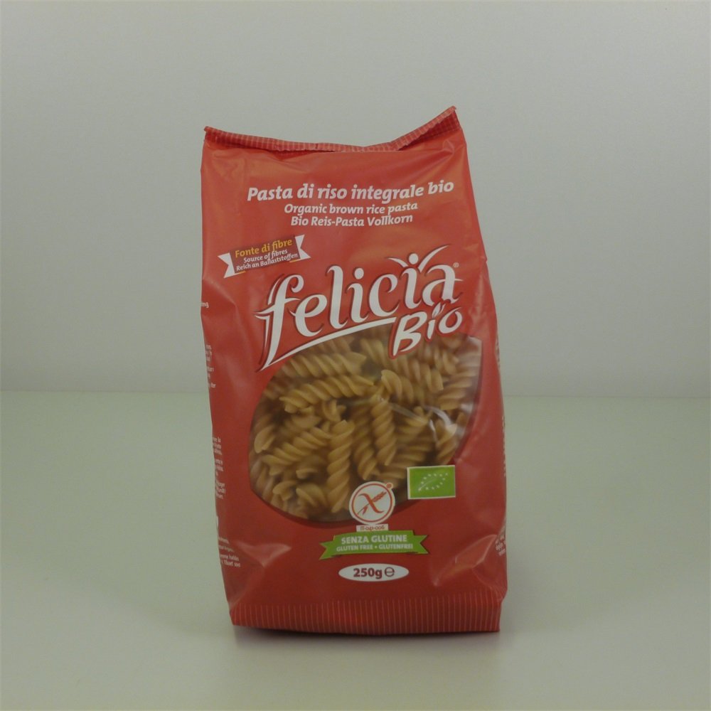 Felicia organické bezlepkové cestoviny z hnedej ryže fussili 250 g - 46265