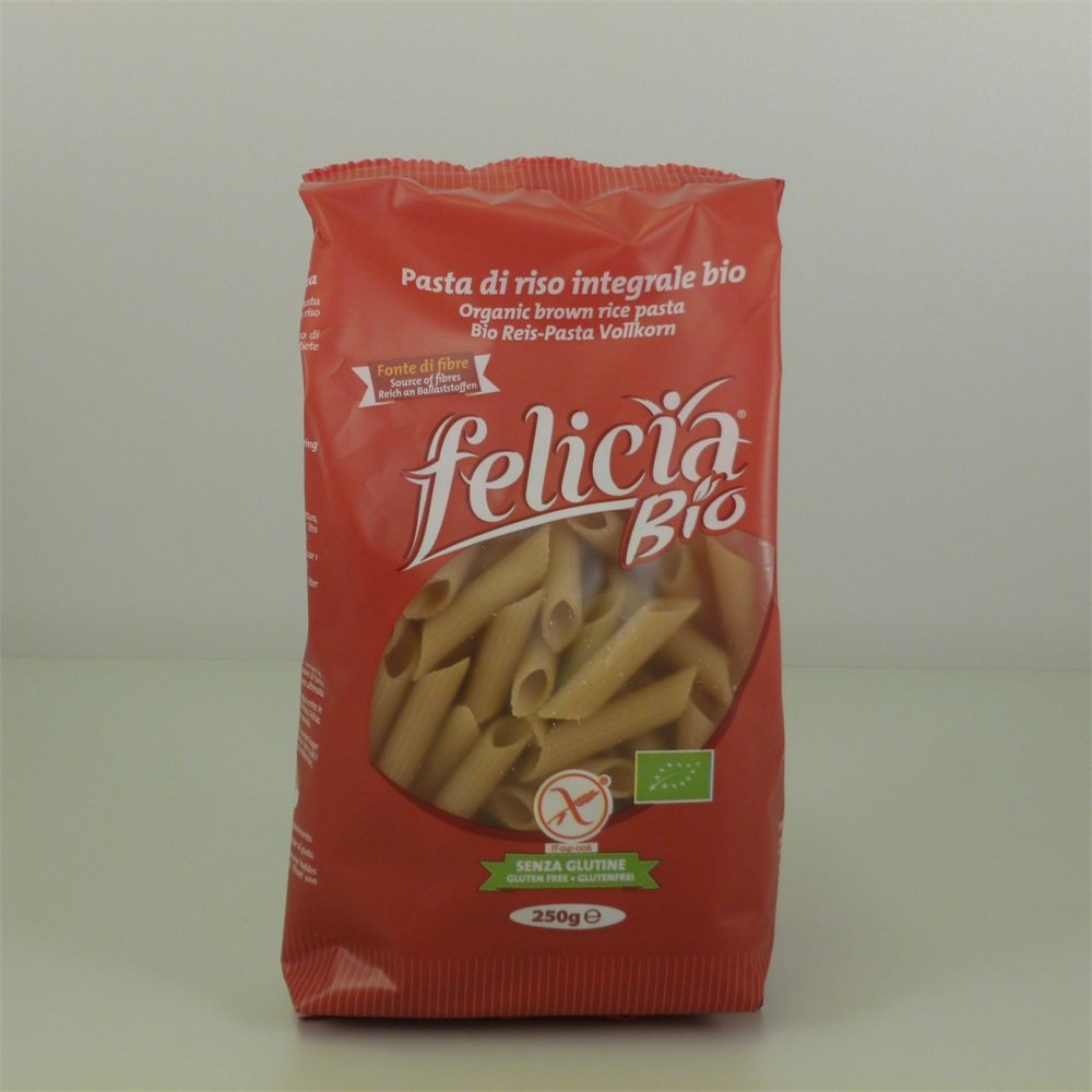 Felicia organické bezlepkové cestoviny penne z hnedej ryže 250 g - 46263