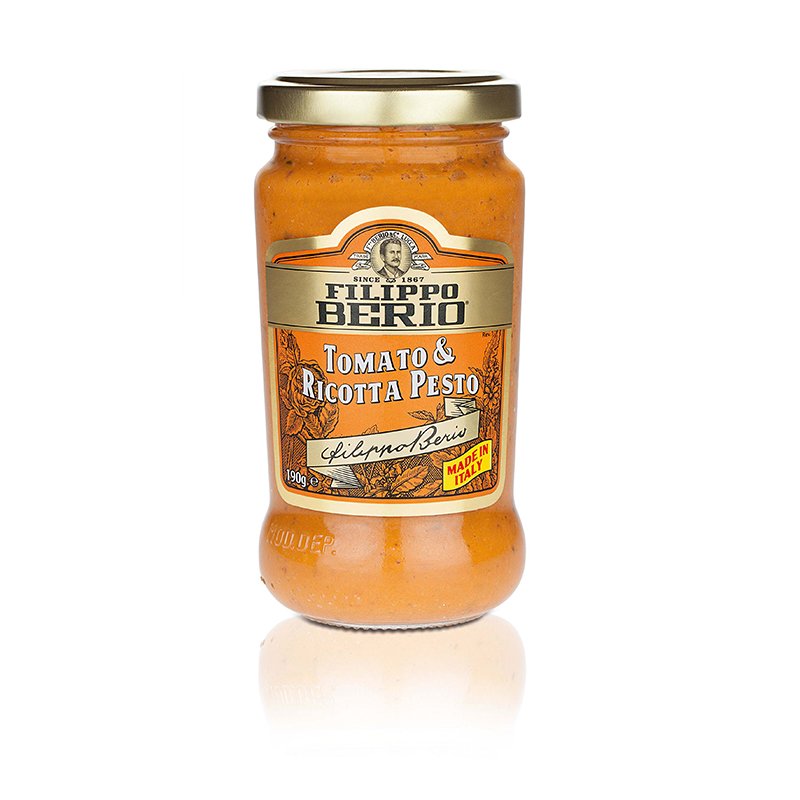 Filippo Berio pesto s paradajkami a ricottou 190 ml - 58229