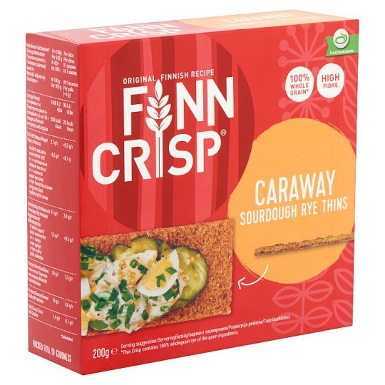 Finn Crisp  chrumkavý chlieb s rascou 200 g - 82475