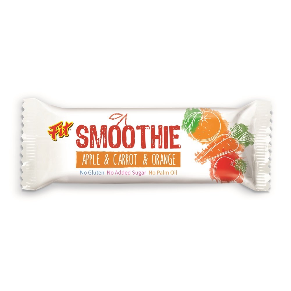 Fit smoothie tyčinka jablko-mrkva-pomaranč 32 g - 56775