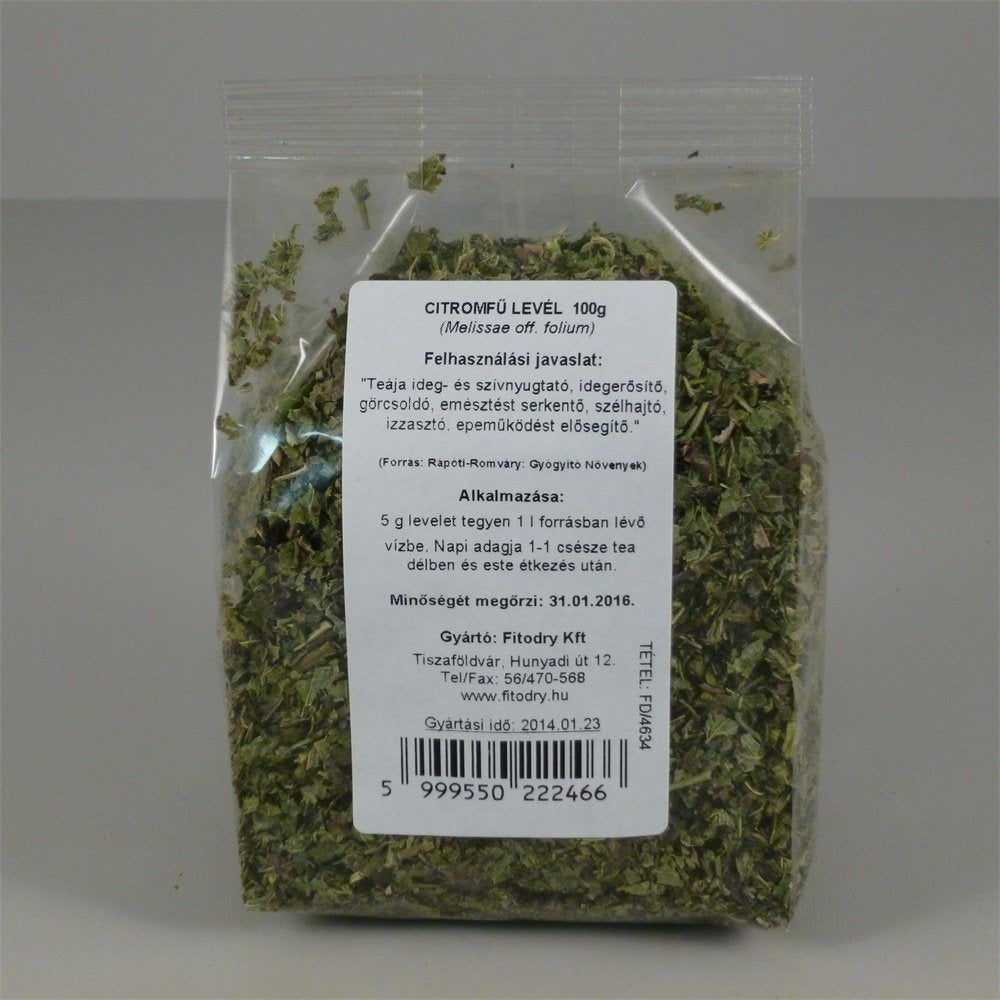 Fitodry citrónová tráva 100 g - 29842