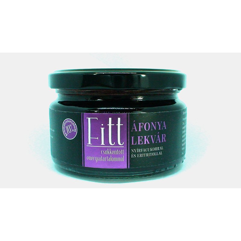 Fit čučoriedkový džem s brezovým cukrom a erytritolom 210 g - 58133