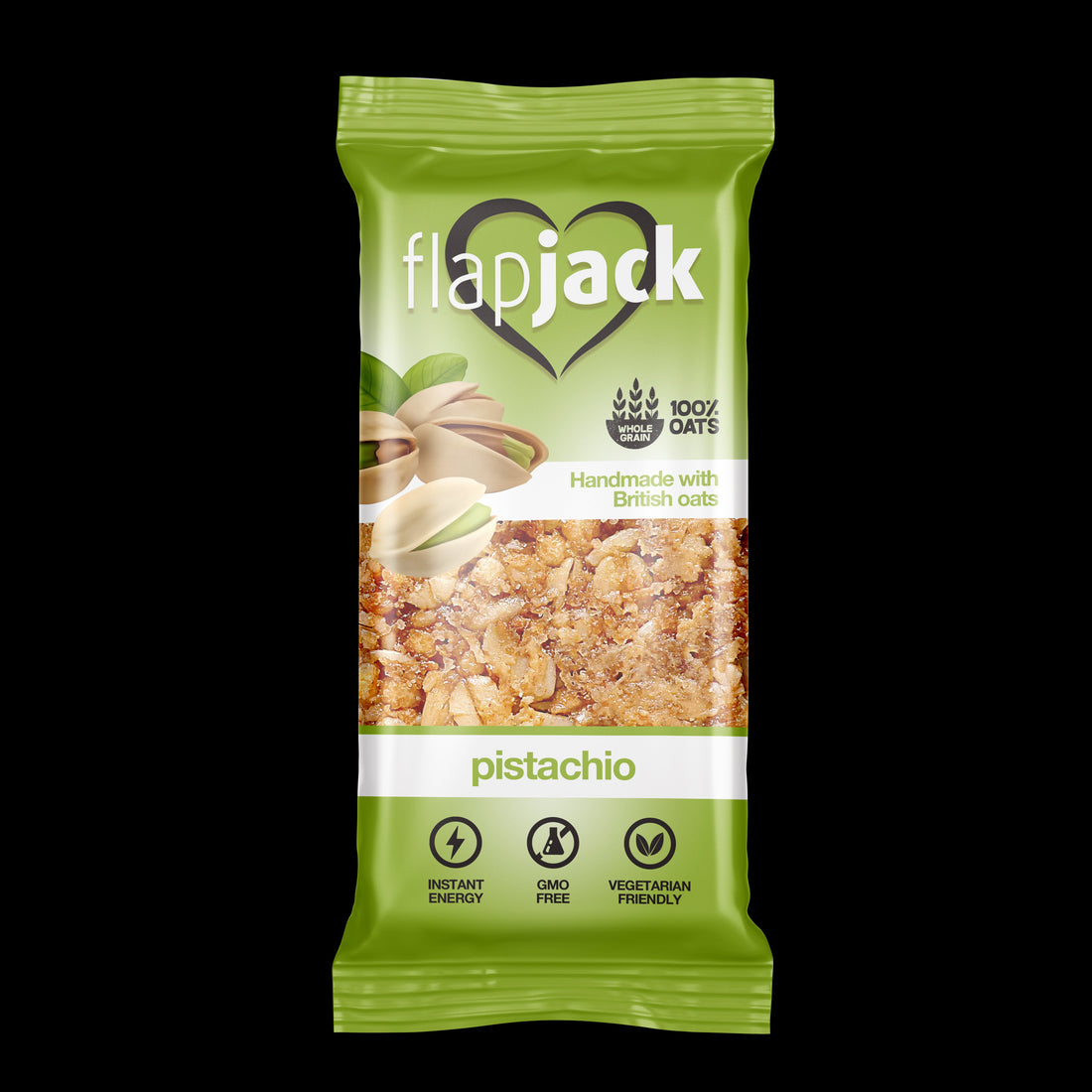Flap Jack Ovsená tyčinka s pistáciami 100 g - 94239