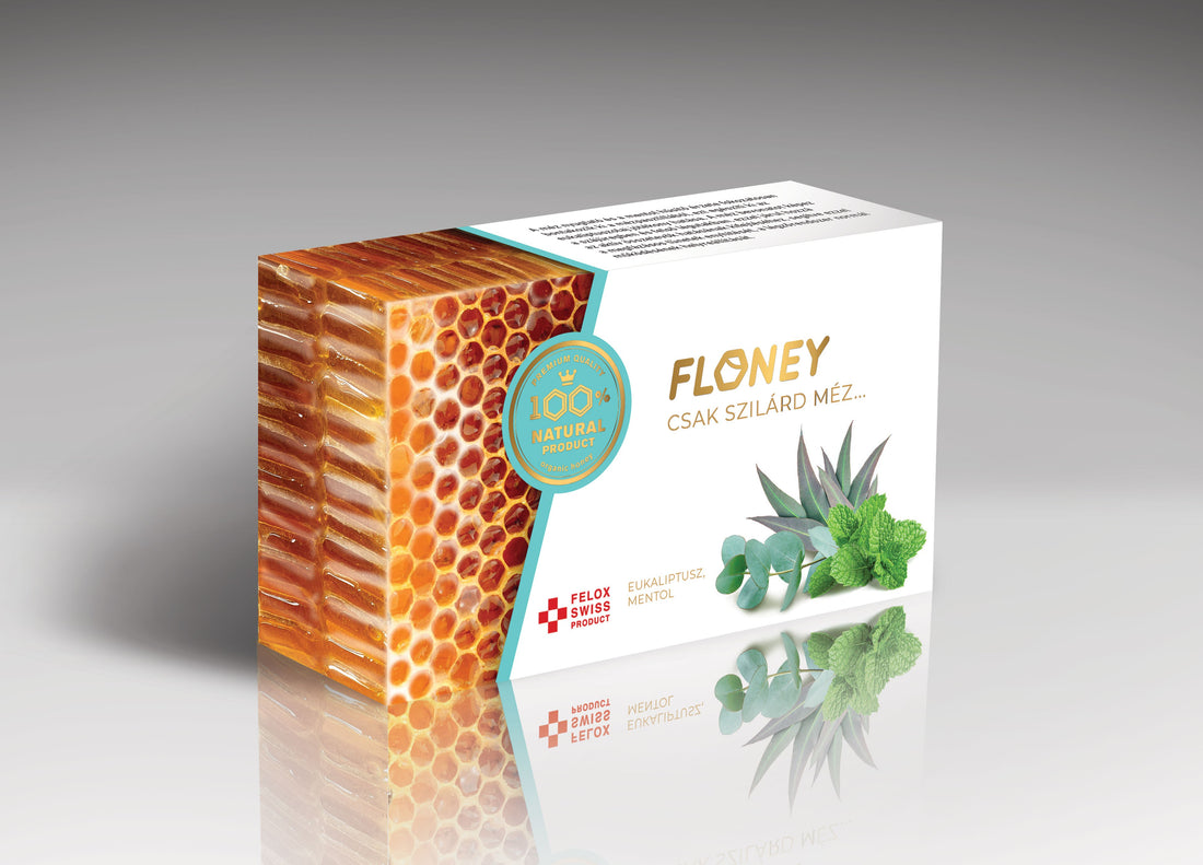 Floney medové pastilky mentolové 18 kusov - 89612