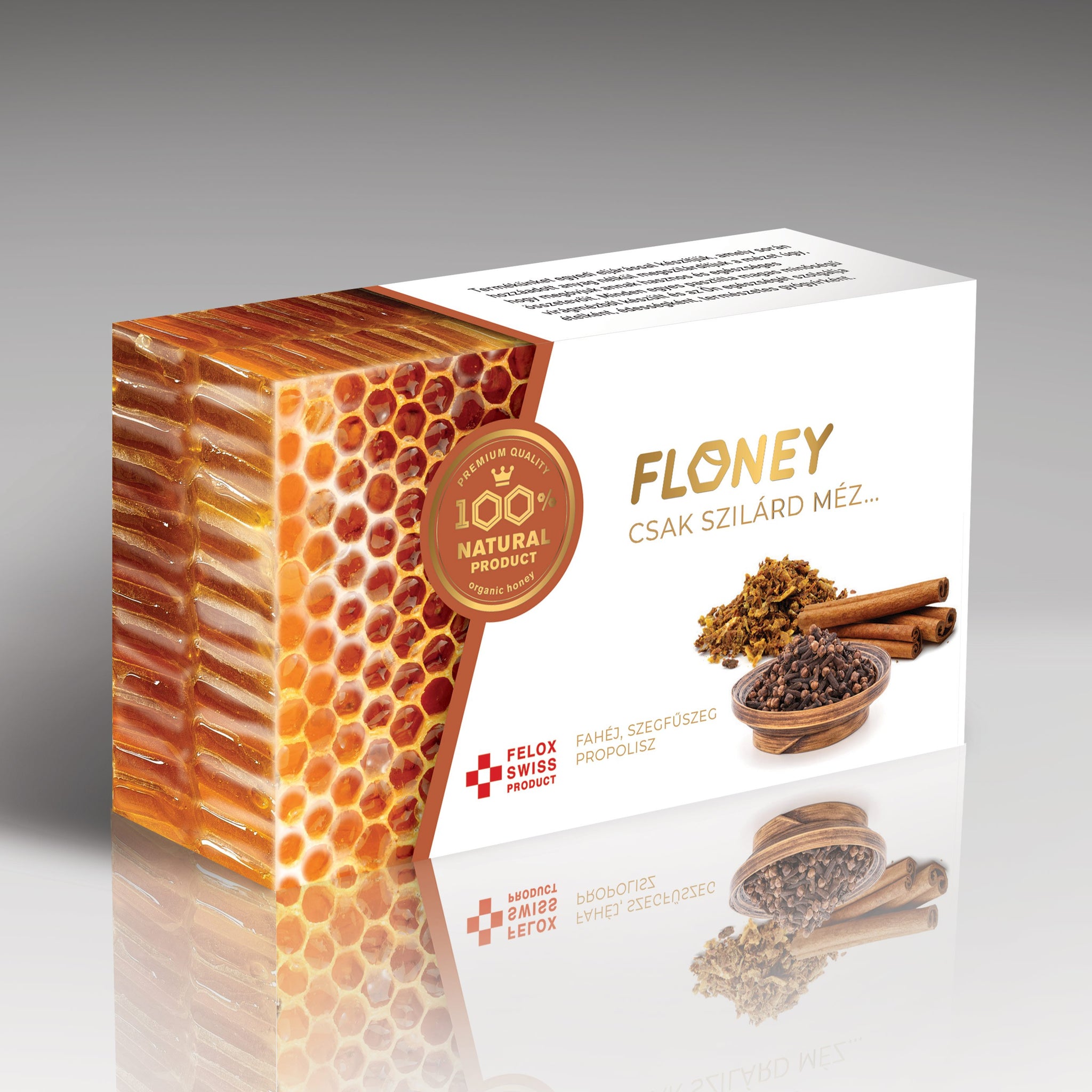 Floney medové pastilky so škoricou 18 kusov - 91013