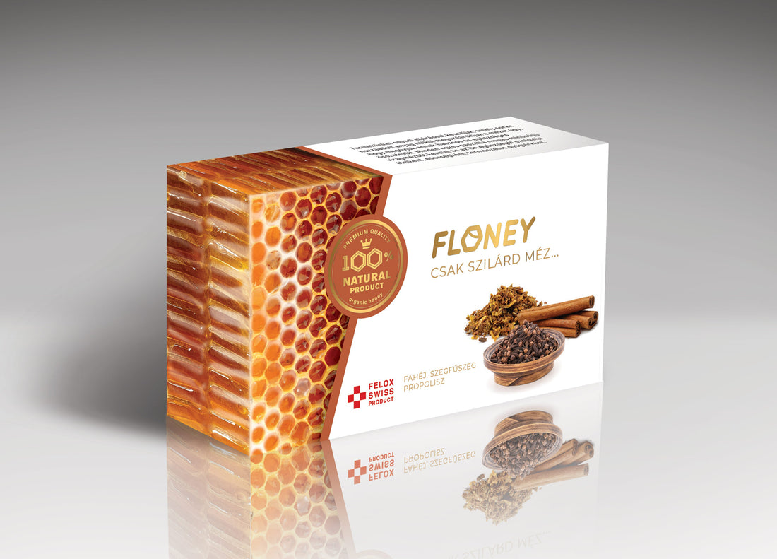 Floney medové pastilky so škoricou 18 kusov - 91013