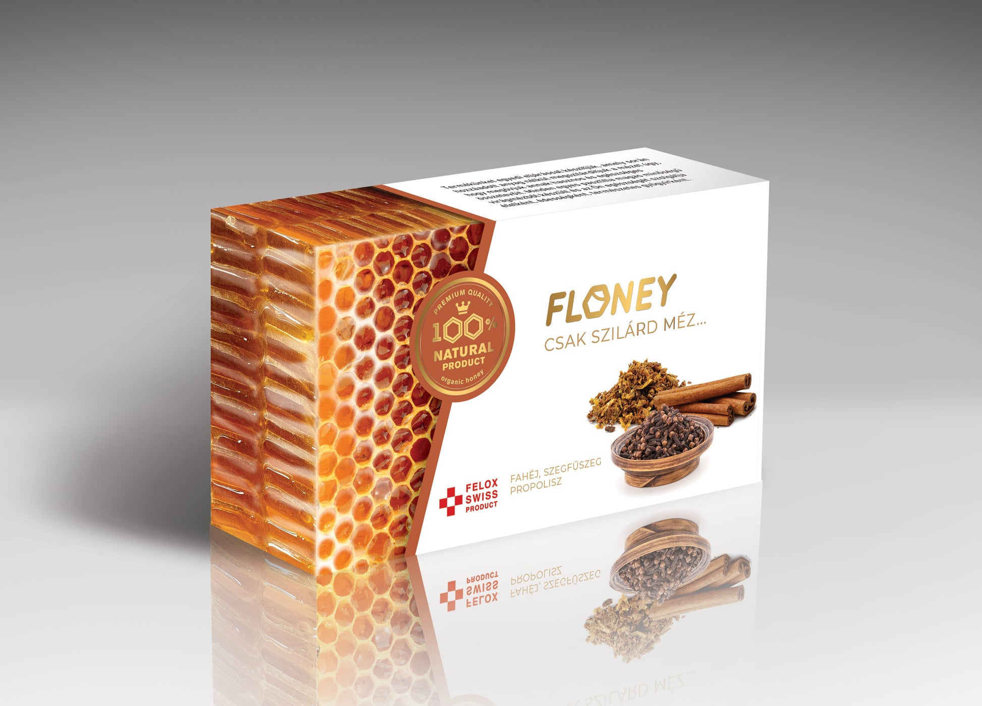 Floney medové pastilky so škoricou 18 kusov - 91013