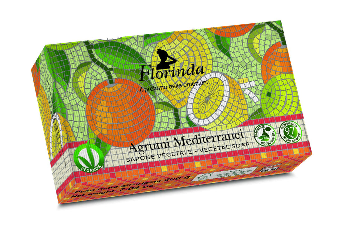 Florinda mozaika stredomorský citrus mydlo 200 g - 90967