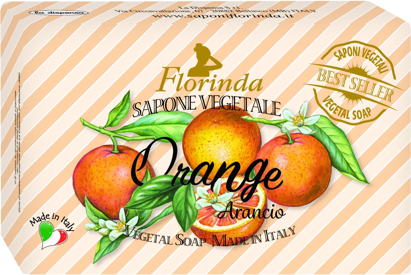 Florinda krvavý pomaranč mydlo 200 g - 90964