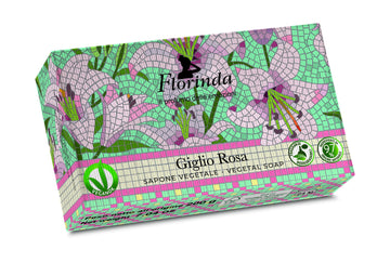 Florinda mozaika ružová ľalia mydlo 200 g - 90969