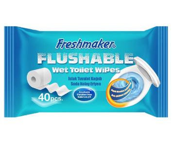 Vlhčený toaletný papier Freshmaker 40 ks - 93548