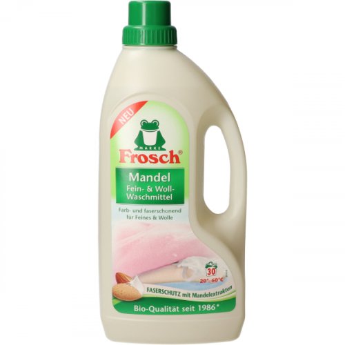 Frosch tekutý čistiaci prostriedok pre vlnu mandle 1500 ml