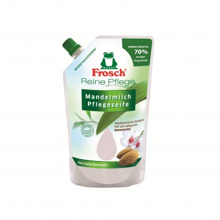 Frosch tekutý mydlový doplnok almond milk 500 ml