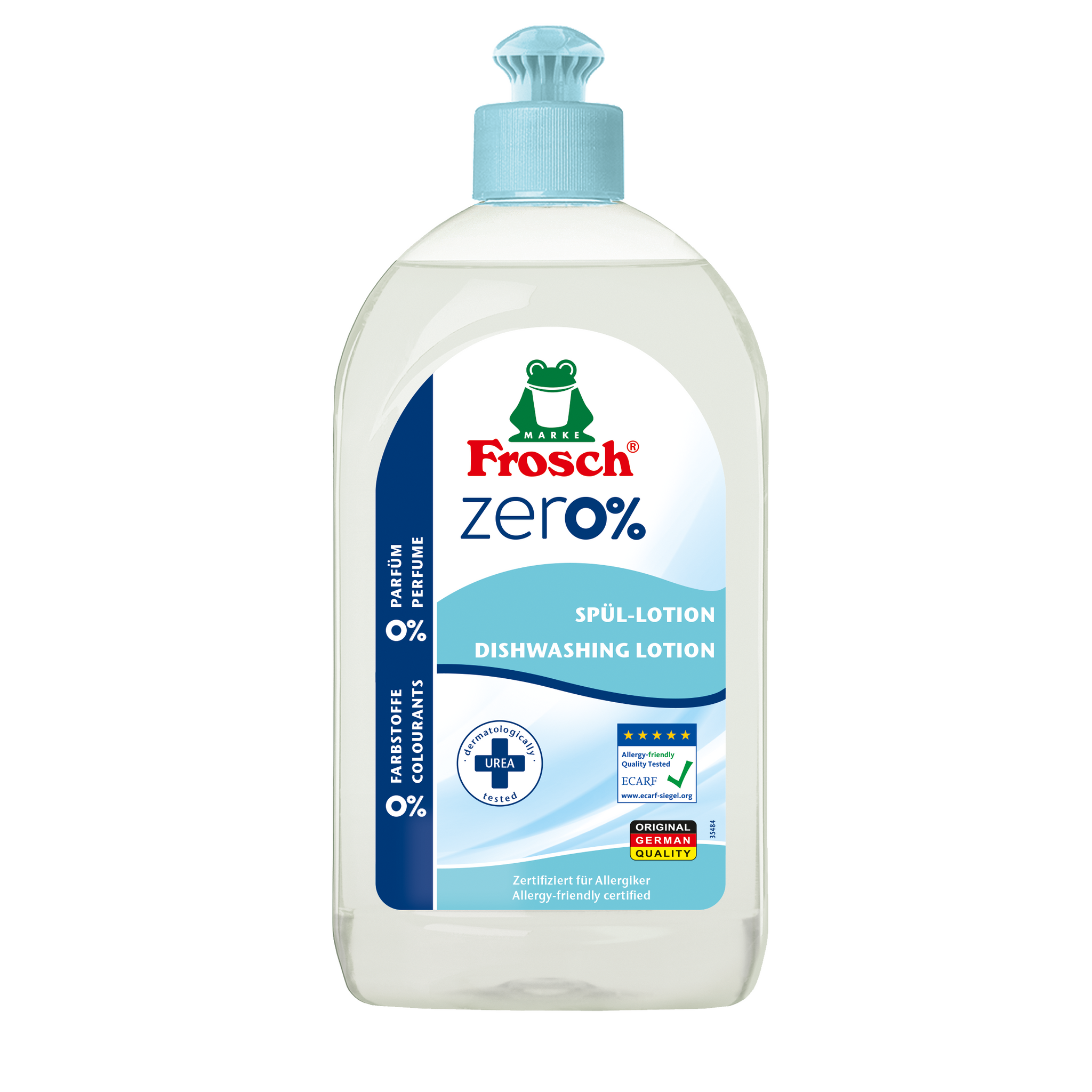Frosch zero % prášok s ureou 500 ml