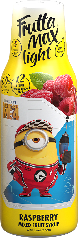 Fruttamax minion light malina 500 ml - 97517