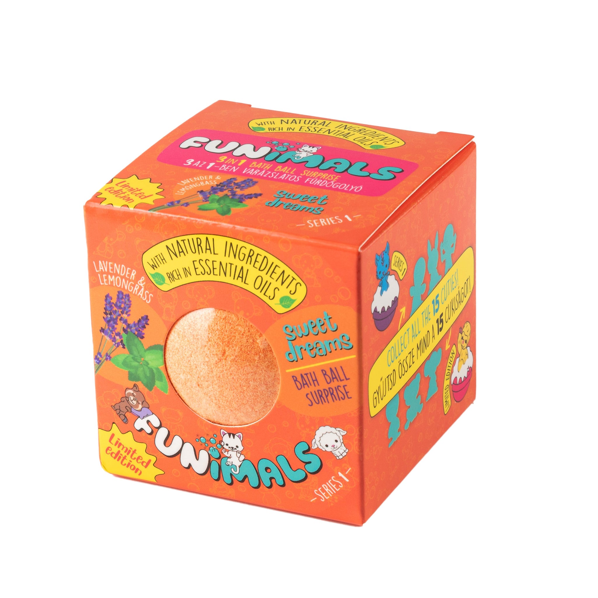 Funimals Have Fun Kúpeľové gulôčky levanduľa a citrónová tráva 100 g - 89640