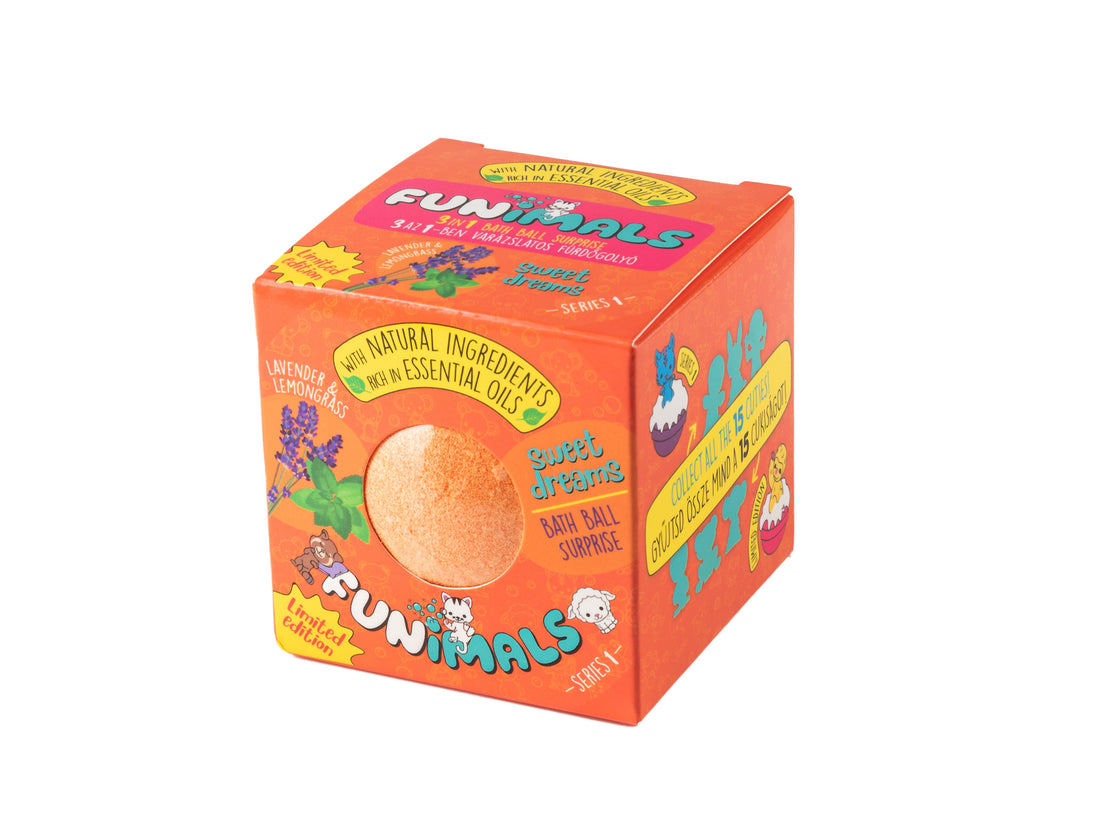 Funimals Have Fun Kúpeľové gulôčky levanduľa a citrónová tráva 100 g - 89640