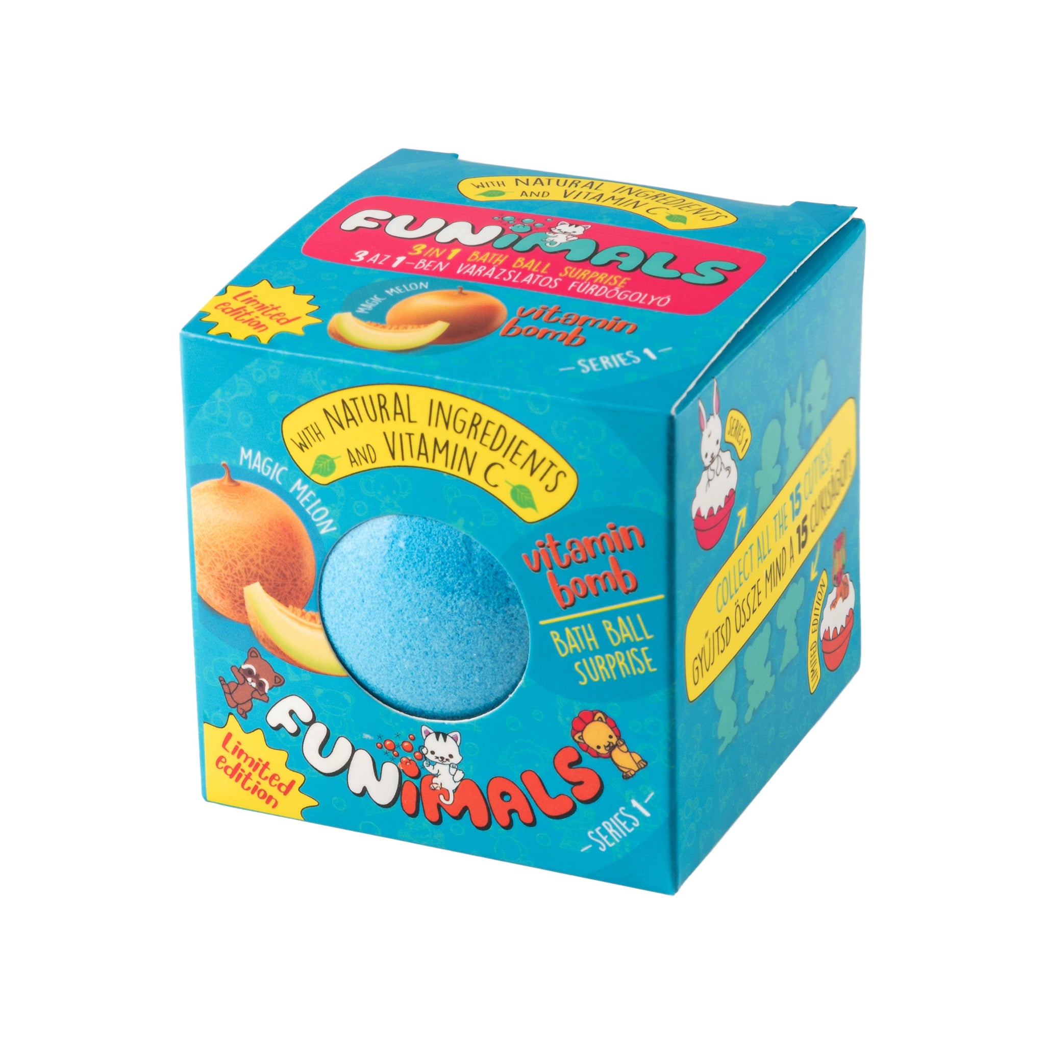 Funimals have fun loptičky do kúpeľa melón 100 g - 89638