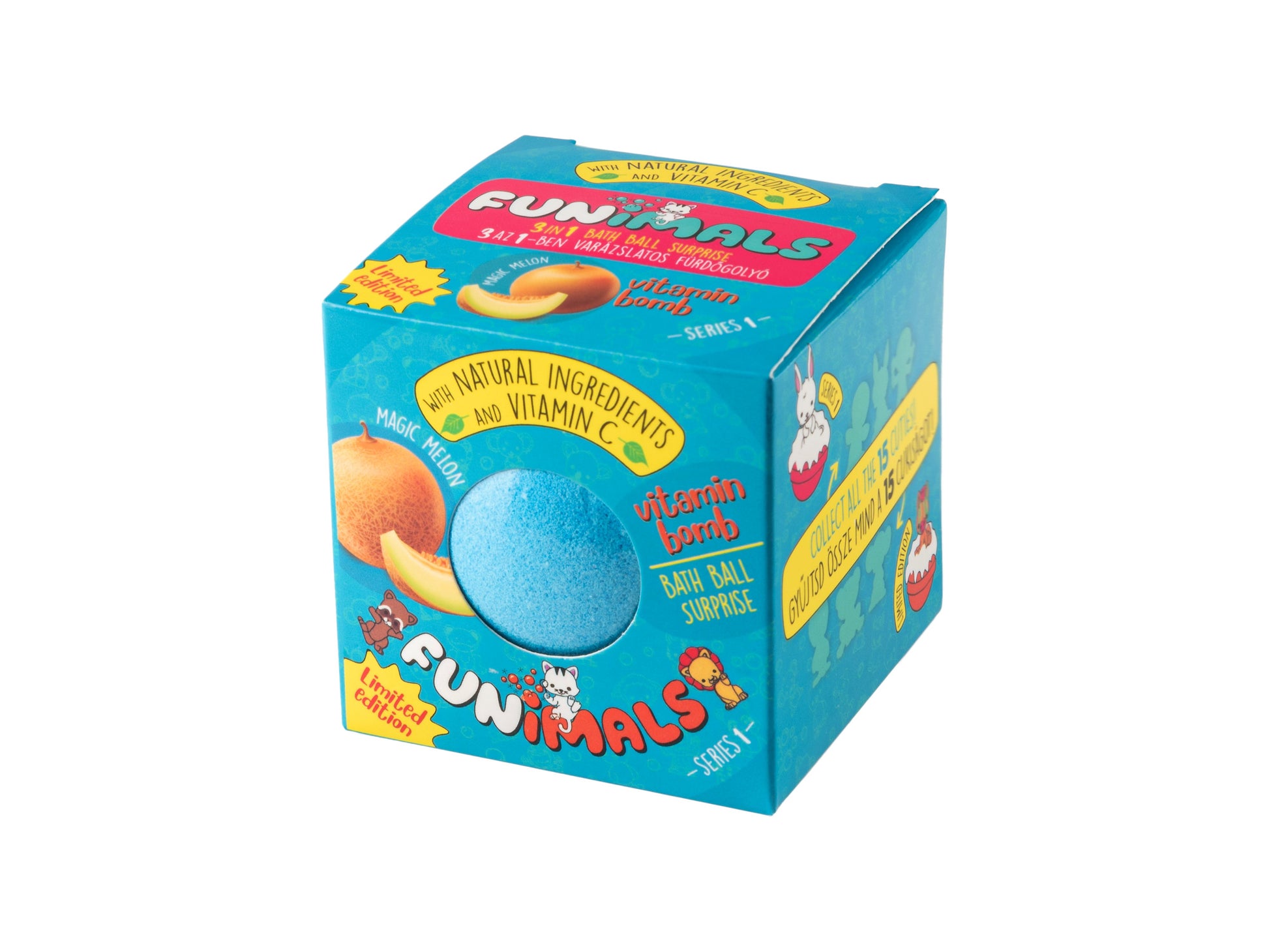 Funimals have fun loptičky do kúpeľa melón 100 g - 89638