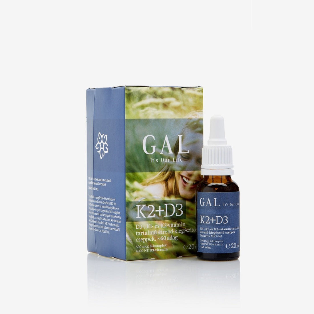 GAL K-komplex D3 500mcg K-komplex 4000NE D3 x 60 dávok - 44267
