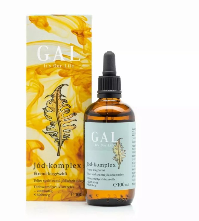 Gal jódový komplex 600mcg 2000 dávok 100 ml - 90295