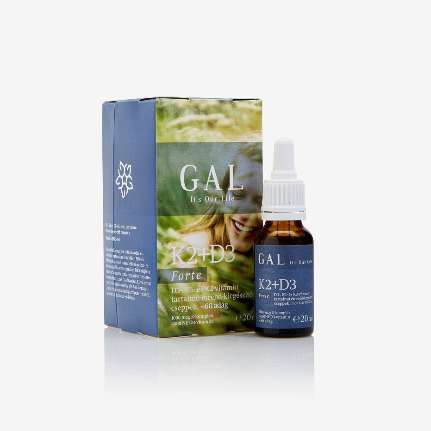 Gal vitamín K-  komplex + D3  forte kvapky 20 ml - 44268