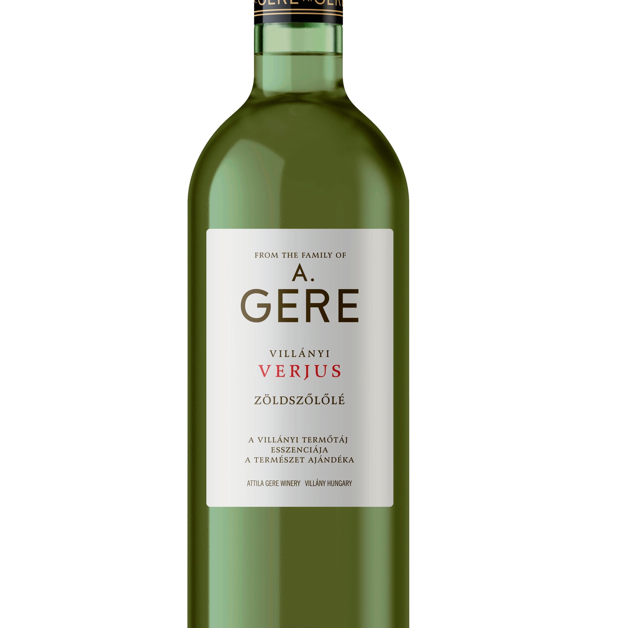 Gere Villány Verjus zelená hroznová šťava 750 ml - 94688
