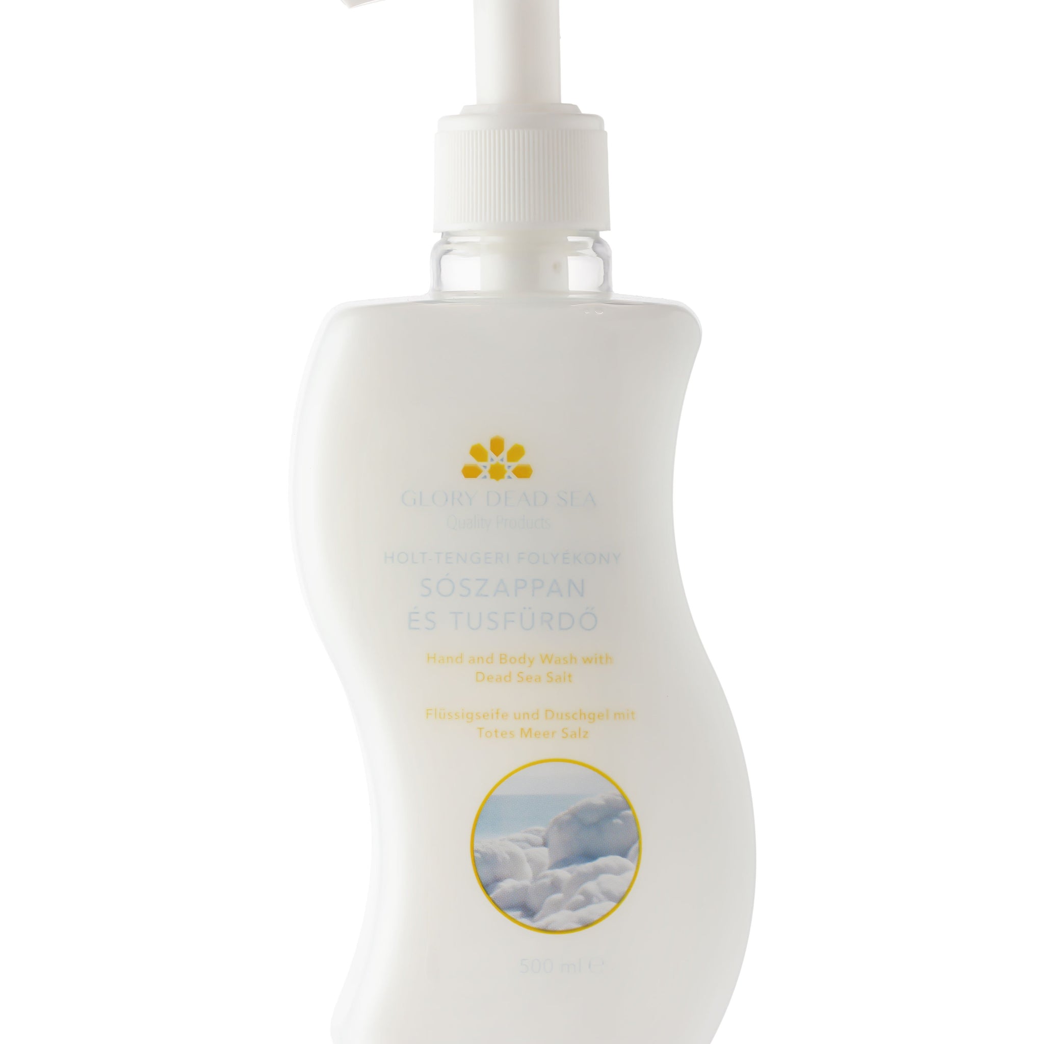 Glory Tekuté mydlo a sprchový gél so soľou z Mŕtveho mora 500 ml - 55885