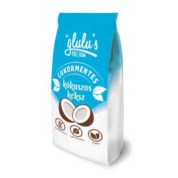 Glulu freefrom kokosové sušienky bez cukru 70 g - 95649
