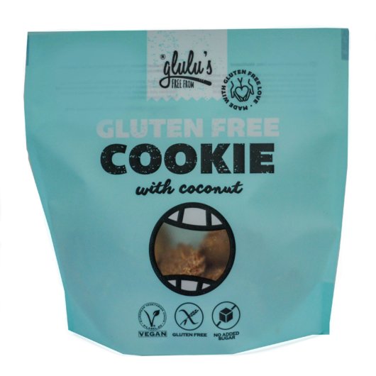 Glulu freefrom kokosové sušienky bez cukru 100 g - 54870