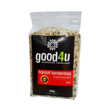 GOOD4U Konopné semená, lúpané 250 g - 93154