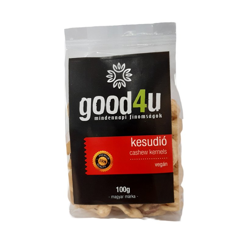 GOOD4U Kešu oriešky 100 g - 93155