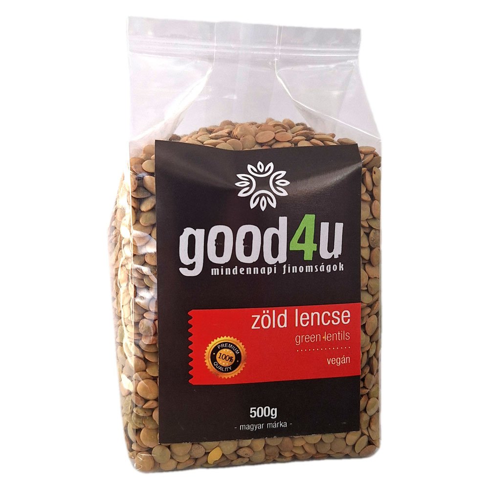 Good4u šošovica zelená 500 g - 96491